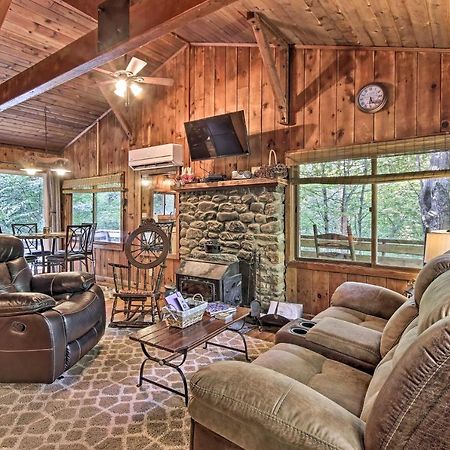 Secluded Stanardsville Cabin With 10 Acres And Hot Tub Exteriör bild